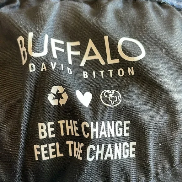 BUFFALO David Burton Alyssa High Rise Straight Leg Stretch Denim Jeans, Sz 10/30 - Picture 10 of 10